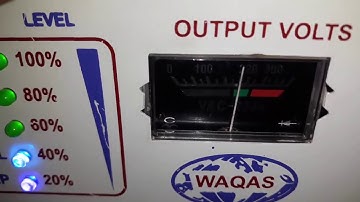 Desi UPS Setting Control Kit || Ampere, Volts, Battery full/Low Overload (Urdu/Hindi)