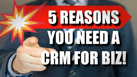 5 reasons you need a CRM for your small business | View tips on growing and building your business.