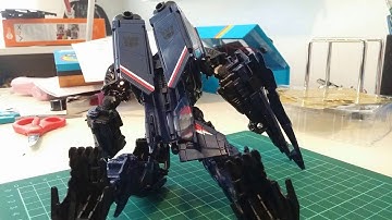 (test version) stop motion tf transformation: dotm voyager class Thundercracker