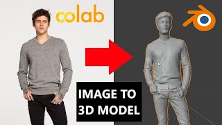 AI Generates 3D Model From Single Photo (Google Colab)