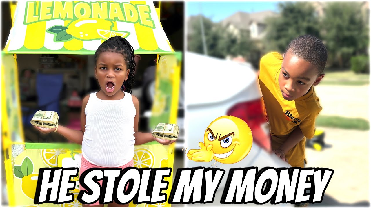 Boy STEALS Little Girl MONEY At LEMONADE STAND, What Happen Next Is SHOCKING!