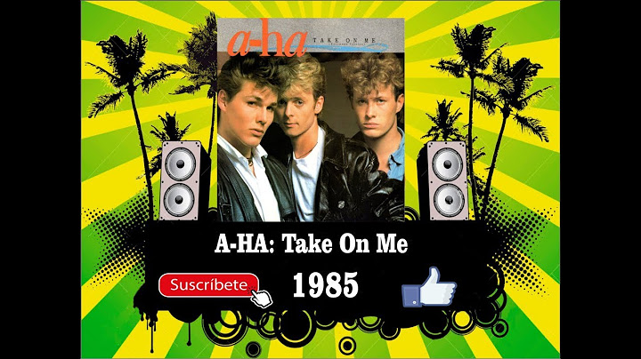 Take On Me Radio Edit version - Radio Edit performance video thumbnail