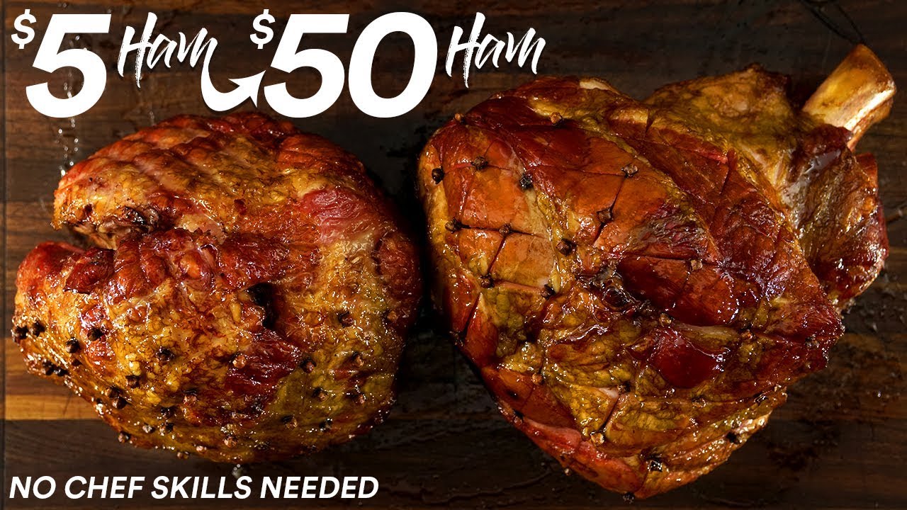 I turned a $5 Ham into a $50 Masterpiece | GugaFoods