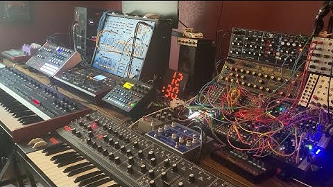 Behringer UBXA 2600 Deepmind 12 Digitone Hydrasynth Matriarch Cyberpunk Jam