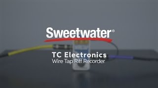 TC Electronic Wiretap Riff Recorder Pedal Demo by Sweetwater