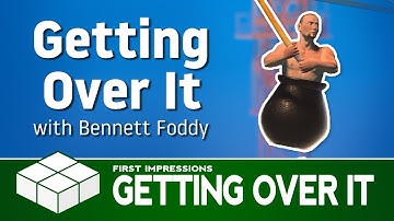 Getting Over It with Bennett Foddy | PC Gameplay & First Impressions