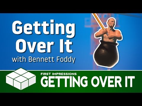 Getting Over It with Bennett Foddy | PC Gameplay & First Impressions - YouTube