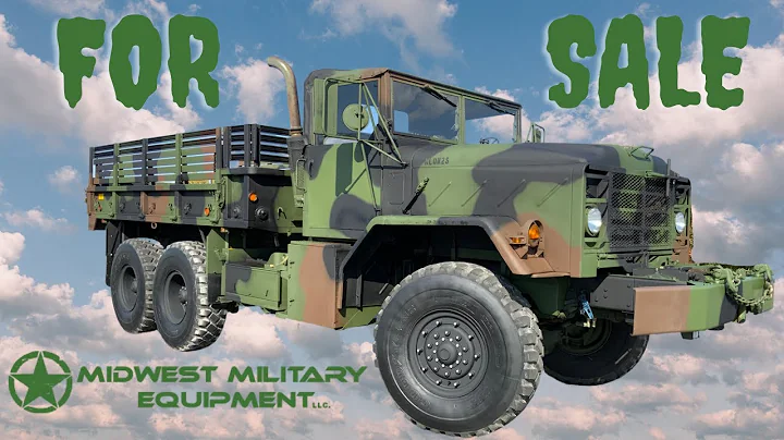 FOR SALE: 1984 Am General M925A1 5 TON MILITARY 6 X 6 Cargo TRUCK With Winch