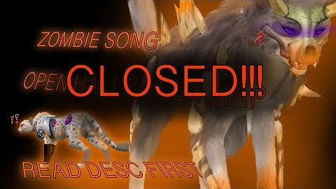 🧡 ZOMBIE SONG 💜 (CLOSED HALLOWEEN MAP/MEP)
