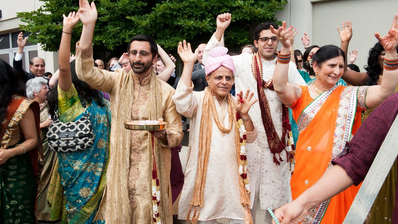 The Baraat Dance of An Indian Wedding at Renaissance Newark 