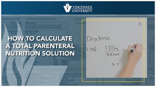 How to Calculate a Total Parenteral Nutrition Solution | Jillian Kiefer