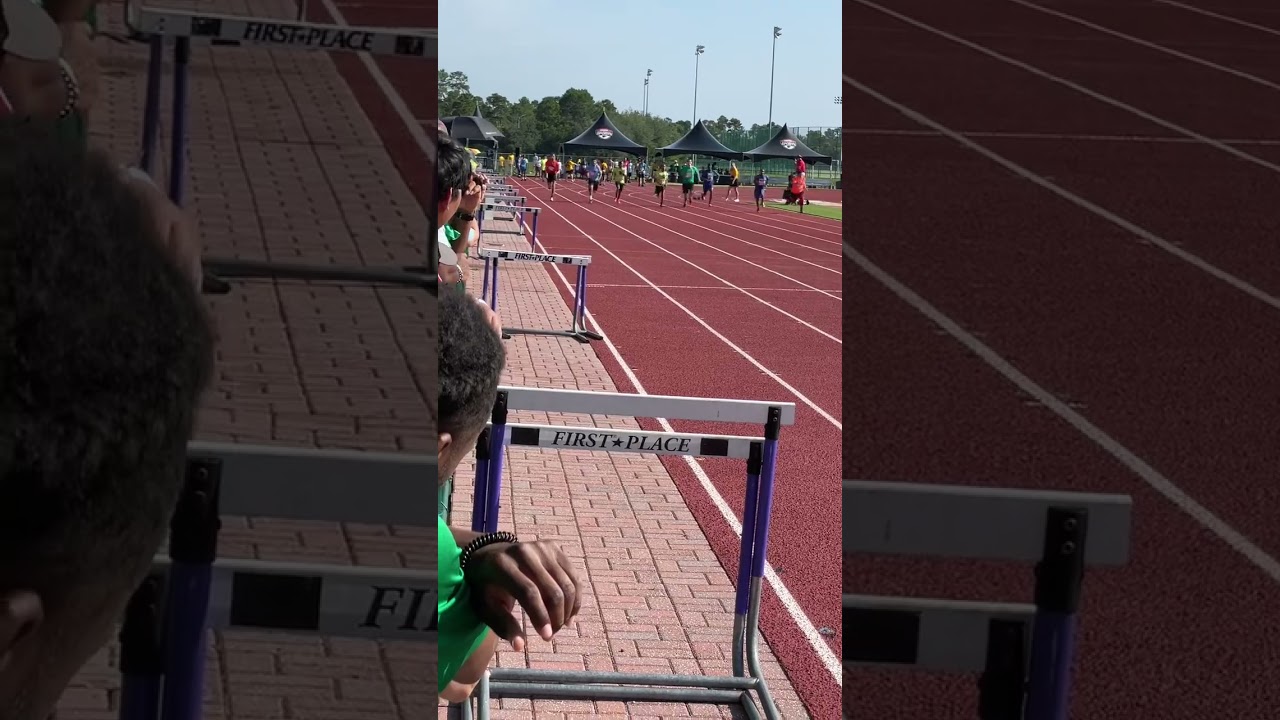 100m Dash at 10.8 flat NEW RECORD FOR ME!!!!!!!