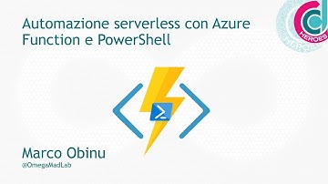 Serverless automation con PowerShell Azure Function - DevOps Heroes 2019 - Parma