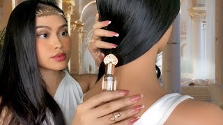 Asmr Pampering You In Ancient Rome Scalp & Back Scratching, Spa Facial, Hair Treatment, Light Gum