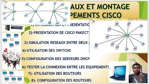 SIMULATION RÉSEAUX  CISCO DÉBUTANT DE A à Z  11 ADRESSAGE RÉSEAUX COMPLEXE SWITCH HUB ET 30 MACHINE