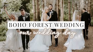 BOHO FOREST WEDDING | The Wedding of Jake &amp; Shawna | Erin Estate