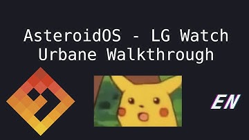 asteroidos - lg watch urbane walkthrough