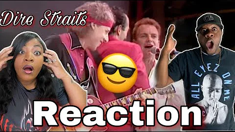 WE LOVE THIS!!!  DIRE STRAITS - MONEY FOR NOTHING (REACTION)