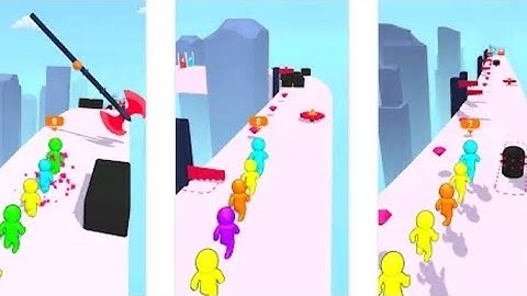 ▶️CANVAS RUN GAMEPLAY!!!!- All Levels (iOs & Andriod ) Walkthrough Part 1 -10!!!!Kutty Gamers