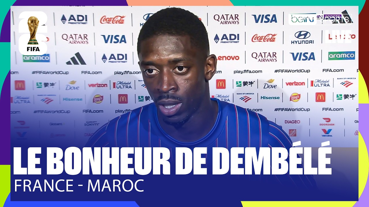 "Je monte en puissance !" - La SATISFACTION d'OUSMANE DEMBÉLÉ après FRANCE - MAROC