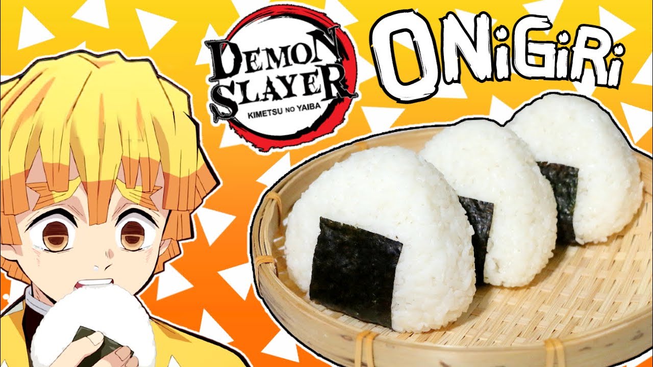 Serie Demon Slayer Food Partie 1 - ONIGIRI Zenitsu 