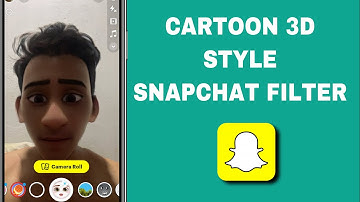How To Get Cartoon 3D Style Filter On Snapchat (Pixar Filter)