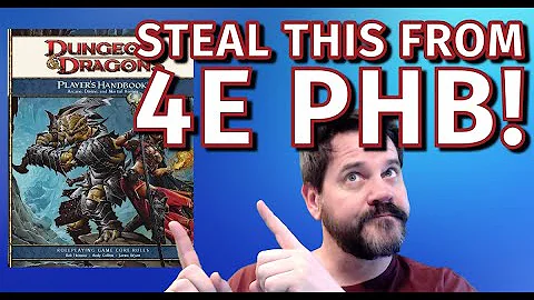 7 Rules to Steal From 4th Edition D&D Player’s Handbook