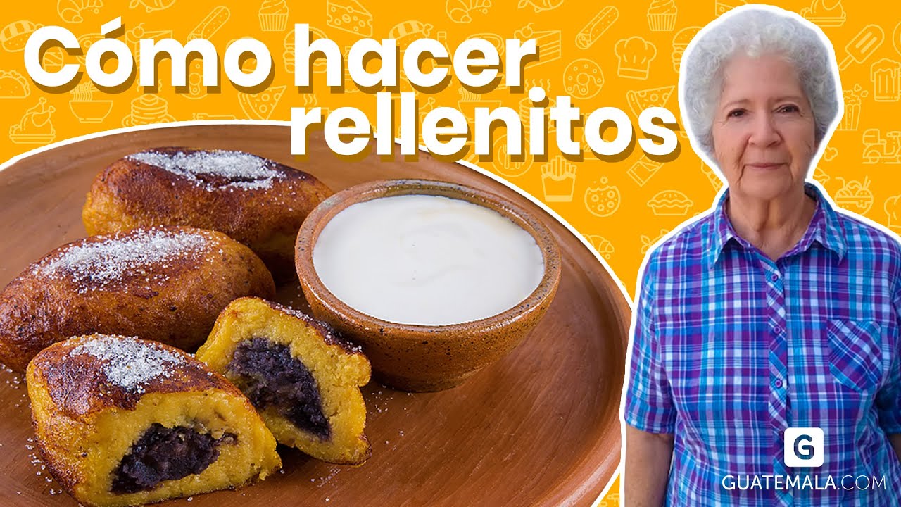 Aprende aquí cómo hacer unos deliciosos rellenitos guatemaltecos, una recet...