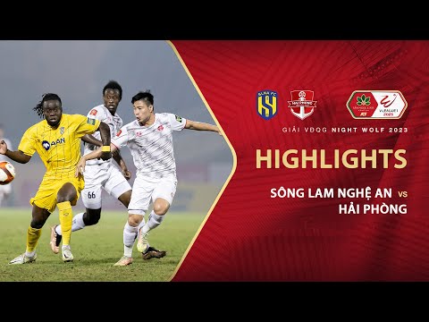 Song Lam Nghe An Hai Phong Goals And Highlights