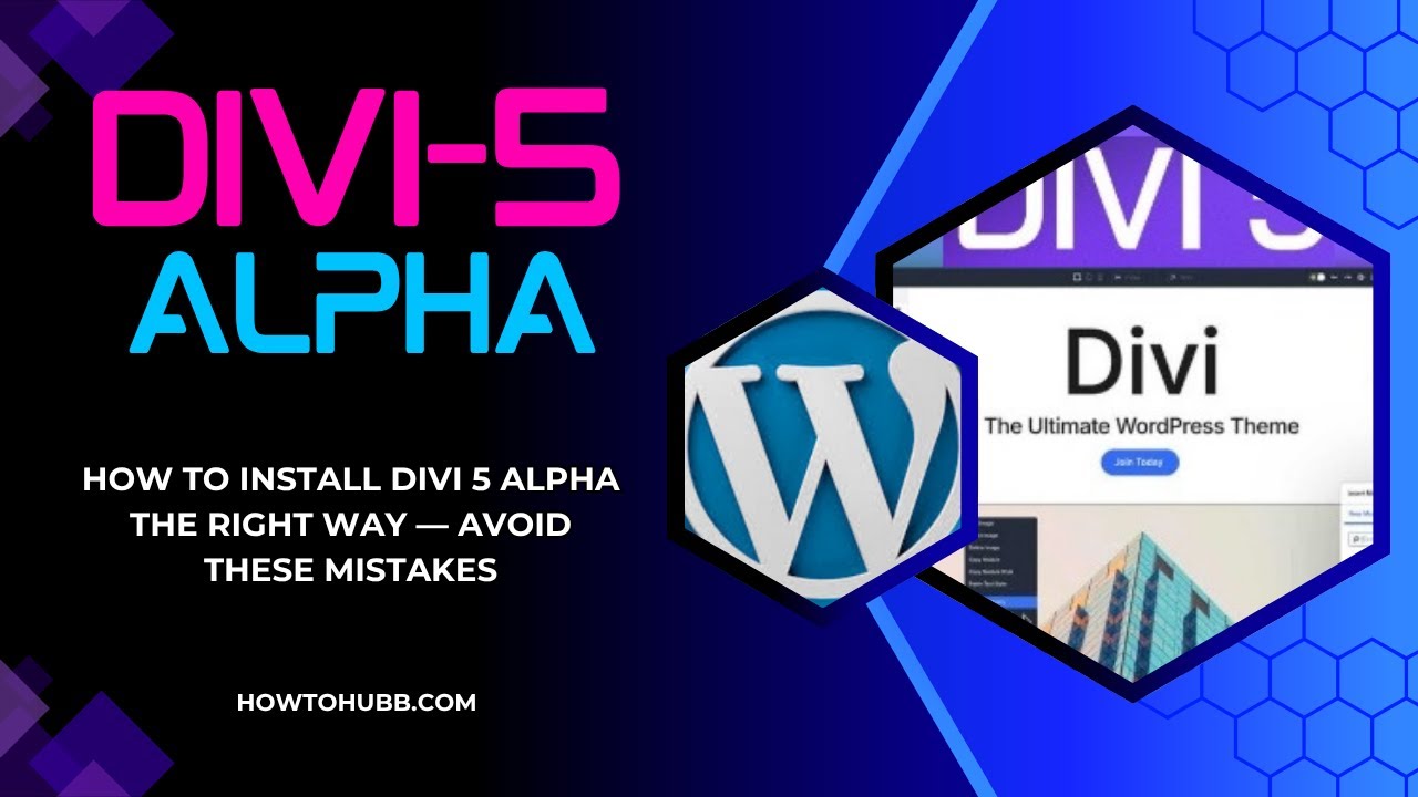 How to Install Divi 5 Alpha The Right Way — Avoid These Mistakes - YouTube