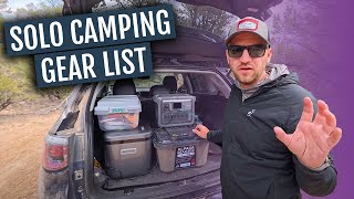 MEGA COMFORT Solo Camping Gear List | Weekend Camping Checklist by Backcountry Exposure 3,211 views 3 weeks ago 13 minutes, 24 seconds