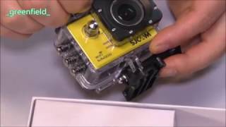 комплектация и тестирование экшн- камеры SJ5000wifi