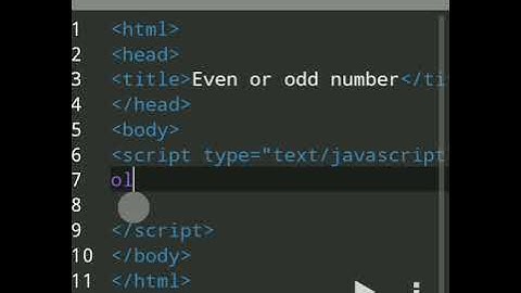 JavaScript Program to Find whether Number is Even or Odd | Even or Odd in JavaScript | anWriter App