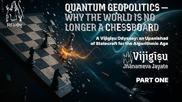 Quantum Geopolitics — Why the World Is No Longer a Chessboard - Part  1