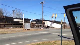 NS heritage unit hits truck meme