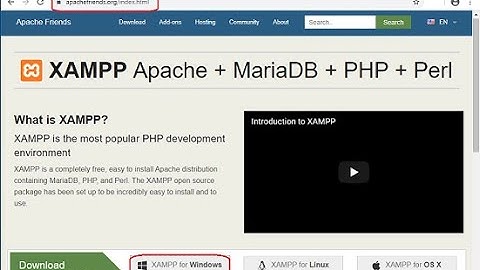 How To Install XAMPP in 32 bits window 7/10  in Bangla