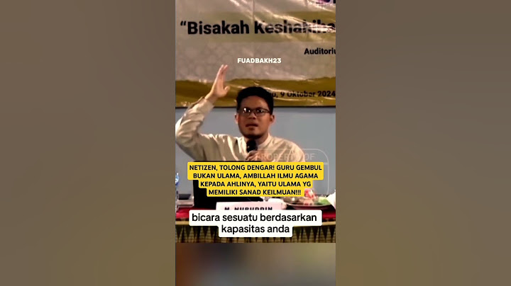 GURU GEMBUL BUKAN ULAMA GUYS, JADIIN BEST FRIEND AJA 😄 KITA SAHABATAN YA PAK GEMBUL