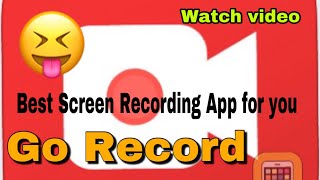 Go Record Screen Recording for iPhone, how to use screen Recording app | watch video | Anas kooriyad screenshot 1
