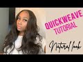 Watch Me Do A Quickweave w/ Leaveout