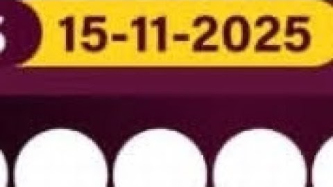 uwinn lottery results today 15/11/2025 Saturday night power Grand max fouryou spin U winn Result