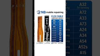 For Samsung A32 Flex cable compatible models ✅