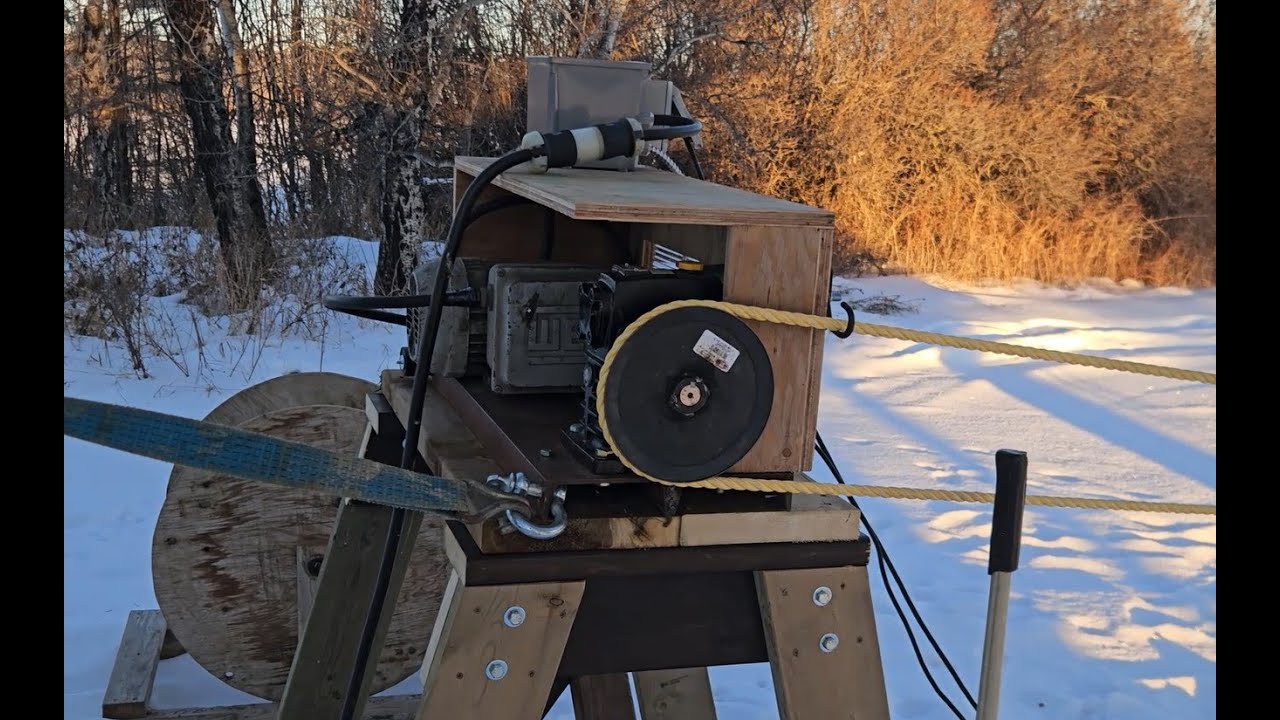 Backyard Ski Lift! Perfected.