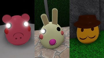 HOW TO FIND HIDDEN EGGS IN PIGGY CUSTOM CHARACTERS SHOWCASE🐷🔪 PIGGY EGG, BUNNY EGG AND MR. P EGG