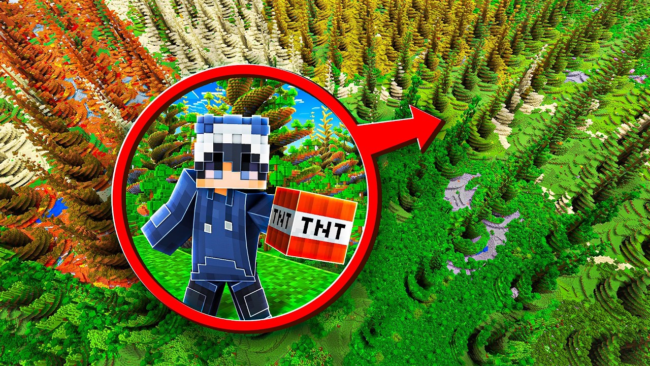 Ich ZERSTÖRE Minecraft mit MATHE...