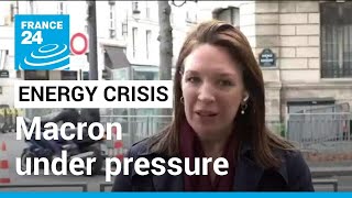 Energy crisis: Macron calls defence meeting to devise 'roadmap' • FRANCE 24 English