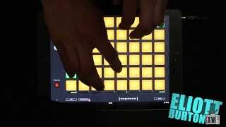 Testing Novation Launchpad for iPad (VIRUS M4SONIC SESSION PACK)