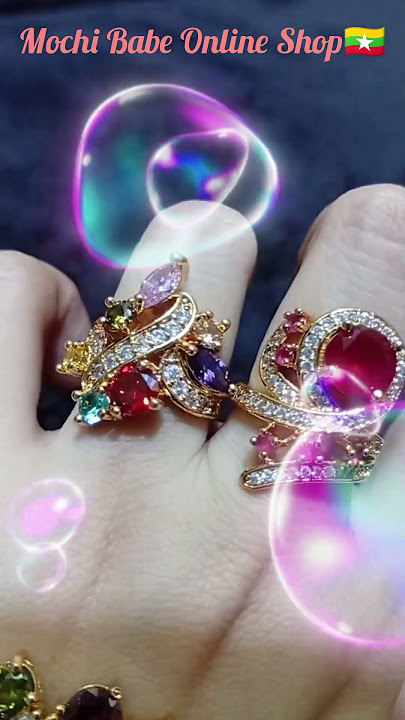 Sparkle with Spinal & Ruby Jewelry that tells your story 💍 #myanmar #ruby #ring #fancy #jewelry
