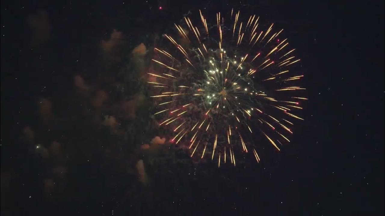 Golden 4th of July Fireworks 4K Stock Footage Clip YouTube