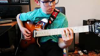 Joe Satriani - Nineteen Eighty - ( Electric Guitar Cover )