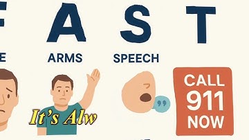 Spot a Stroke in 60 Seconds — The FAST Test Could Save a Life!